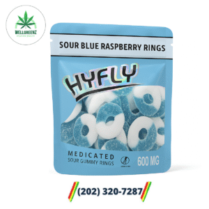 HYFLY Sour Blue Raspberry Rings