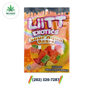 Liitt Exotics Sour Aqua Bears